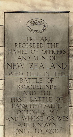 Tyne Cot Memorial